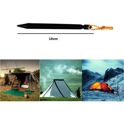 Camping Tent Nails Hammer Set Outdoor Tent Ground Nails Multi-Functional Hammer Camping Accessories