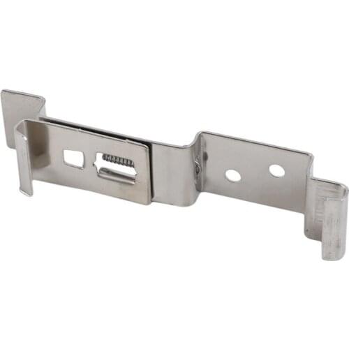 A Pair 8101.730 European Car License Plate Frame Holder Trailer License Plate Clips Spring Loaded Stainless Steel Bracket Cars