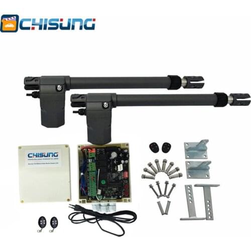 Drive Linear Actuator Double Swing Gate Door Opener 500KG 2.5/3/3.5/4meters arm