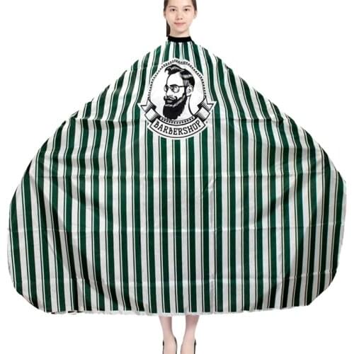 Professional Barber Cloth Cutting Hair Apron Salon Hairdresser Cape Green Hairdressing Haircut Cloth