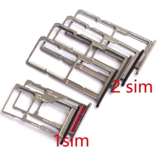 Nano SIM/ Micro SIM Card Tray Holder Micro SD Card Slot Holder Adapter for Moto E5 E5 plus XT1924 Xt1944