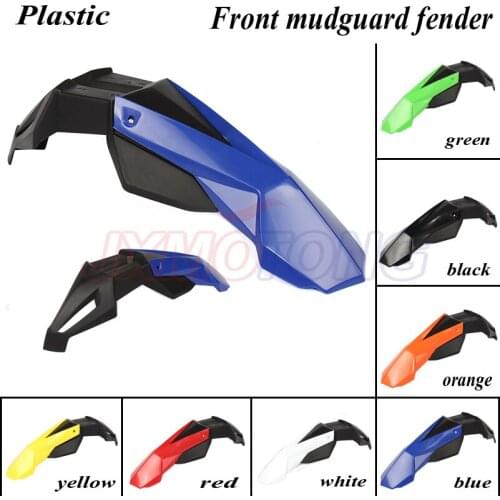 Universal Off Road Dirt Pit Bike MX Motocross Motorcycle Front mudguard front fender For KLX YZF DRZ CR CRF DT RMX