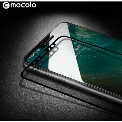 For iPhone 12 Screen Protector Mocolo Full Glued 11 12 Pro Mini Tempered Glass Film for iPhone 11 12 Pro MAX Screen Protector