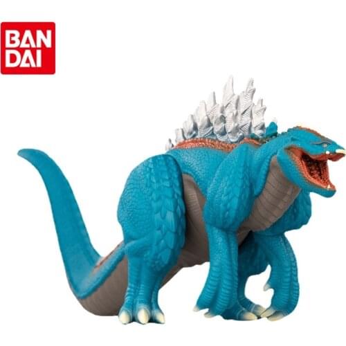 12CM BANDAI Genuine Godzilla Movie Monster Series Terrestris Godzilla S.P Anime Action Figure Monster Model Soft Glue Doll Toys