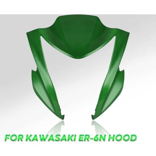 Motorcycle modification accessories are applicable to Kawasaki ER6N 2012-2016 13, 14, 15 headlamps upper fairing lampshade