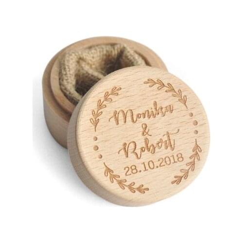 Wood Wedding Ring Box Rustic Wedding Ring Box Custom Ring Bearer Box Holder Rustic Wedding Gift