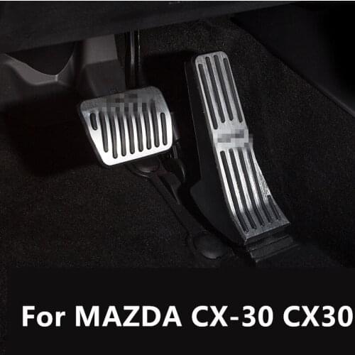 For Mazda CX-30 CX30 cab pedal modification accelerator brake non-slip metal pedal set high quality Automobile accessories