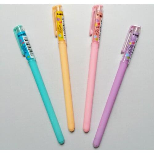 Simple Design Lovely Colorful Stationery 0.38mm Gel Pen for Advertising Promotion Anniversary Celebration Public Works Services