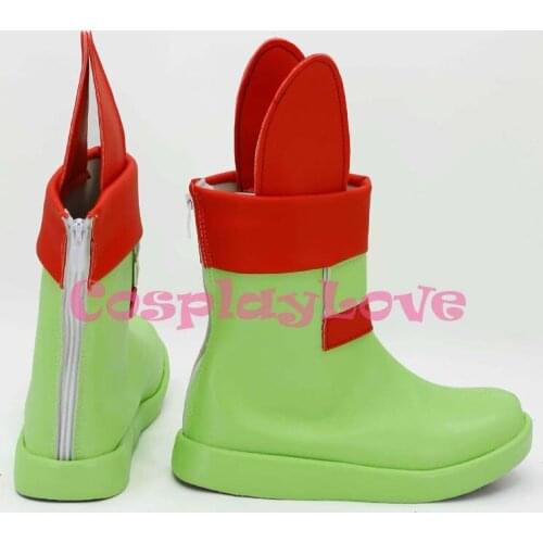 Gundam Elpeo Ple Cosplay Shoes Boots Hand Made Custom-made For Halloween Christmas CosplayLove