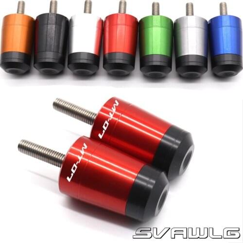 Motorcycle Handlebar Caps Grips Ends For Yamaha MT07 MT 07 FZ07 FZ 07 2014 2015 2016 2017 2018 2019 Handle Bar Ends Cap Grip End