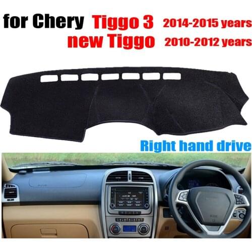 Car dashboard covers for Chery New TIGGO 2010-2012 / Tiggo 3 2014-2015 Right hand drive dashmat dash cover dashboard accessories