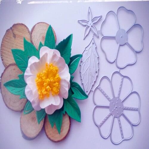 Beautiful flowers Metal Cutting Dies for DIY Scrapbooking Album Paper Cards Decorative Crafts Embossing Die Cuts