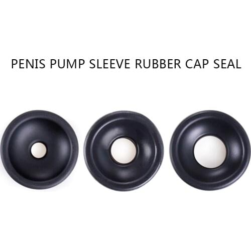 Male Penis Pump Ring Accessories Silicone Sleeve Penis Extender Trainer Penis Erection Enlarger Exerciser Adult Sex Toys for Men