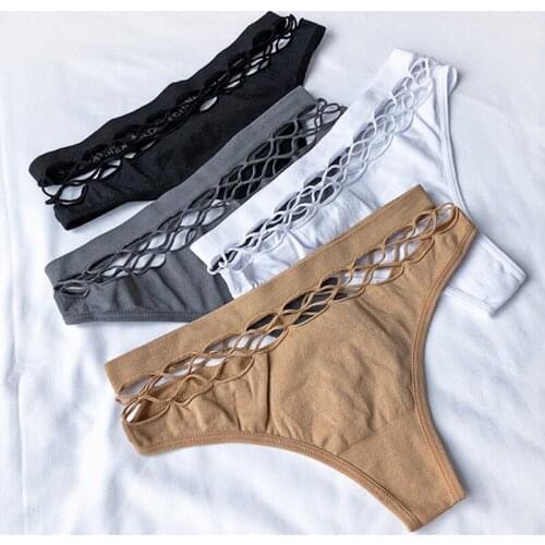 New Womens Underwear Panties Sexy High Elastic Mesh Thong Hip Hip Waist Large Size Breathable Comfortable Fashion Lingerie