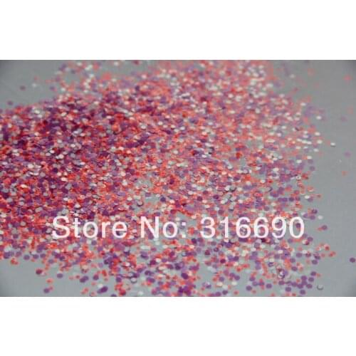New style small matte glitters for neon glitter nail polish 30 grams
