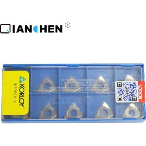 Genuine Original Korea Korloy TGF32R200-CRT TGF32R200-CRT CN3000 TNMG160404-GS PC9030 (10pcs/lot)Internal turning tool Inserts