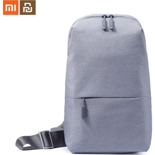 Original Xiaomi youpin Backpack Sling Bag Leisure Sports Chest Pack Bags For Unisex Men Women Small Size 4L Rucksack Control HOT