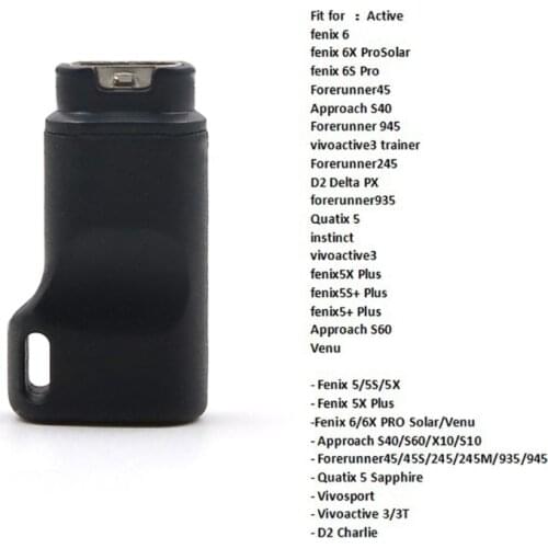 USB 3.1 Type C Female to 4pin Charge Converter Adapter for -Garmin Approach S40/S60/X10/S10 Venu Fenix 6/6X PRO Solar