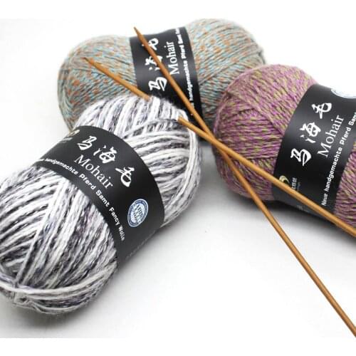 Rainbow DIY Craft Cashmere Knit Scarf DIY 100g Yarn Scarf Craft Milk Cotton DIY BAll DIY NEW wholesale Crochet Baby New Thread