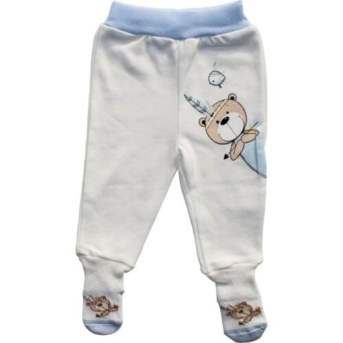 Self-Stockinged The Teddy Bears Baby Boy one Sub-cream blue