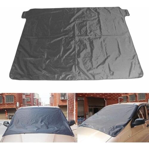 Parasole Auto 172 * 122cm Medium Sized 190T Waterproof Car Windshield Cover Car Windshield Shade With Magnets Car Covers