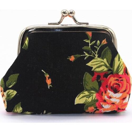 10PCS Unisex Canvas Purse Card Key Mini Purse Pouch Canvas Bag Small Zipper Coin Purse Card Holder Wallet Four Colors Available