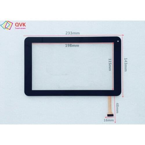 9 Inch touch screen P/N XLD-98V-V0 Capacitive touch screen panel repair and replacement parts XLD-98V-VO
