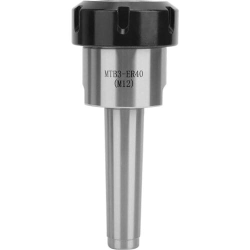 Lathe tool holder Chuck Collet Shank Holder High Hardness 40CR Carbon Steel for CNC Lathes MTB3-ER40-M12 tool