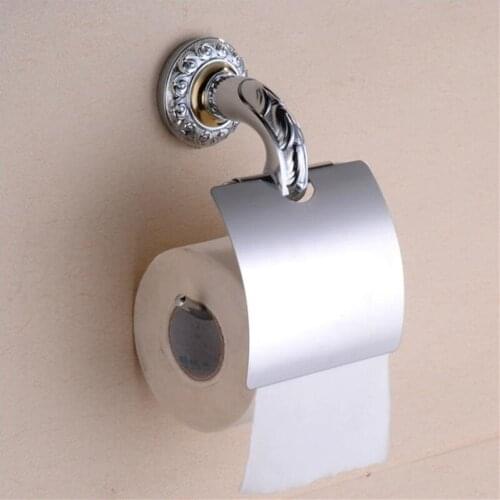 Toilet Paper Holder Bathroom Toilet For Roll Paper Towel Square Bathroom Accessories