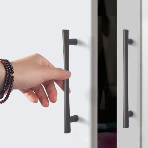 Modern Style Cabinet Handles Pull Wardrobe Kitchen Cupboard Dresser Pulls Drawer Door Handle Knob MinimalismFurniture Hardware