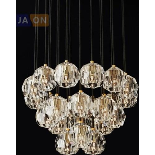 G9 led Retro Vintage American Iron Crystal LED Lamp LED Light.Pendant Lights.Pendant Lamp.Pendant light For Dinning Room