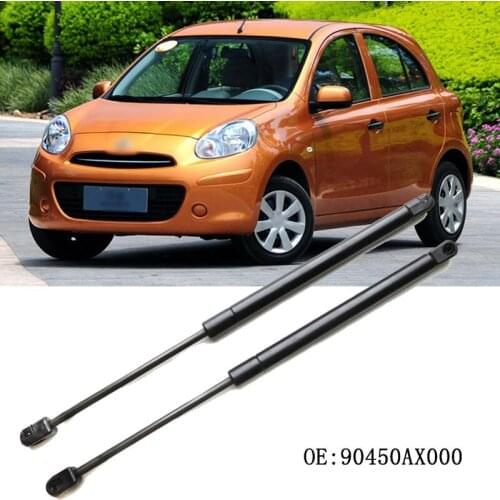 1 Set Rear Tailgate Boot Gas Struts Shock Struts Spring Lift Supports For Nissan March 2003-2010