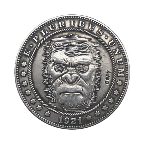 Hobo Nickel 1921-D USA Morgan Dollar COIN COPY Type 120