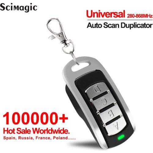 Multi-frequency 280-900MHz Door Remote Control Copy DOORHAN NOVOFERM AVIDSEN ATA PTX4 ADYX PRASTEL ECOSTAR CARDIN Garage Opener