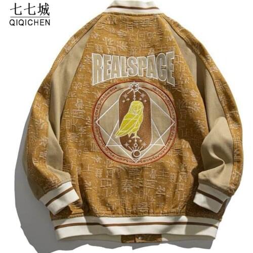 Hip Hop Varsity Baseball Jackets Men Furry Billiards Patchwork Color Block Bomber Jackets Unisex Streetwear Street Loose Coats