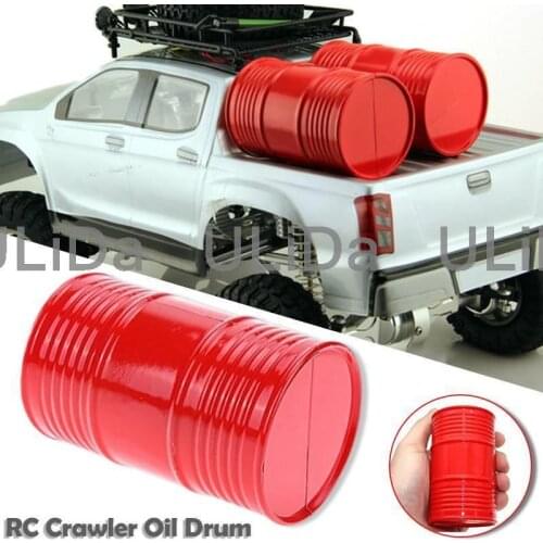 RC Rock Crawler 1:10 Accessories Plastic Oil Drum Tool For Axial SCX10 TAMIYA CC01 RC4WD D90 D110 RC Truck Car Decor