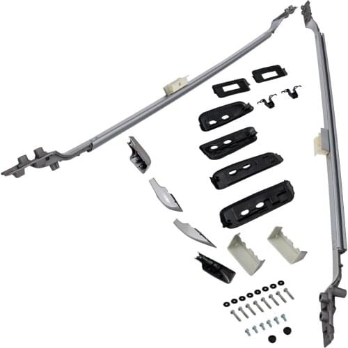 Aluminium Roof Rack Rails for Toyota Landcruiser 200 Series GX GXL VX Sahara