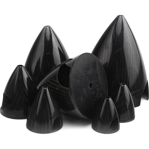 1pcs Carbon Fiber Spinner 3K Surface For RC Gas Airplane 2 Blades Propeller Multi-size 1.75" / 2"/ 2.25" / 2.5"/ 3" / 3.5" / 4"
