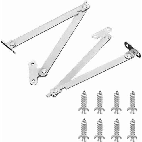 2PCS Steel Two-fold Trolley Home Decoration DIY Wardrobe Door Activity Folding Trolley