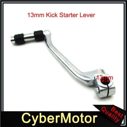 Steel 13mm Kick Starter Lever For Chinese 50cc 70cc 90cc 110cc 125cc Dirt Pit Bike Motorcycle Braaap Thumpstar DHZ YCF BSE Kayo