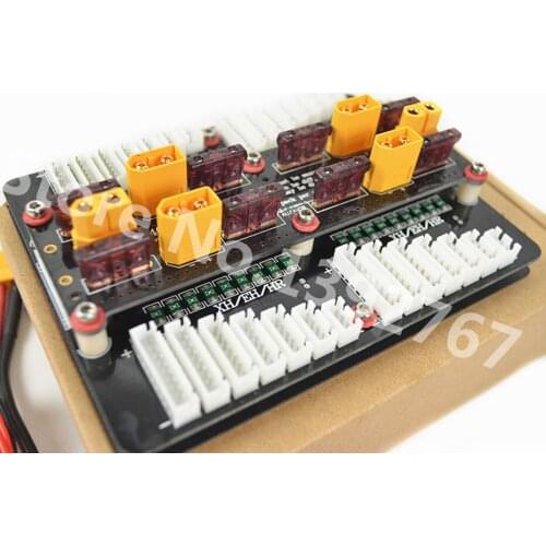 New XT60 Li-po Battery Charging Adaptor Board MPA RC Car Airplane For 2-8S PL8/PL6/0720I/1420I/X6/B6 Charger