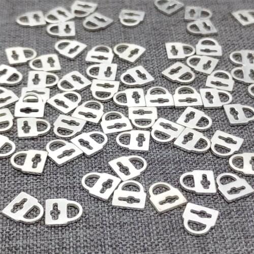 40pcs of 925 Sterling Silver Bulk Tiny Lock Charms for Bracelet Necklace