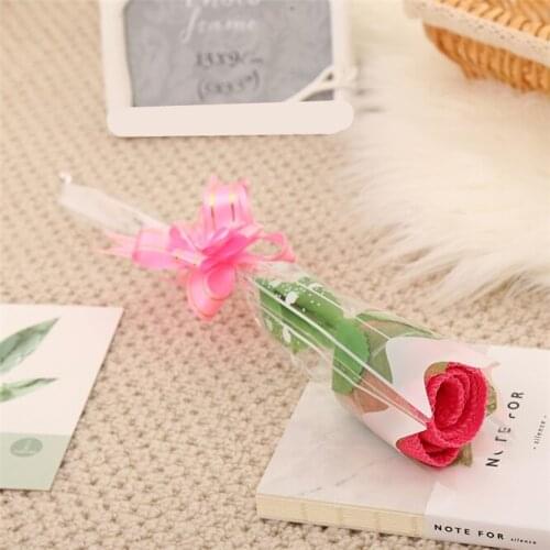 50PCS Microfiber Cotton Creative Candy Rose Flower shape Towel Home Textile 20*20CM Wedding Holiday Gifts Washcloth