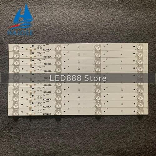 72pcs 34CM 4LED 6V for 40626 Konka 35021228