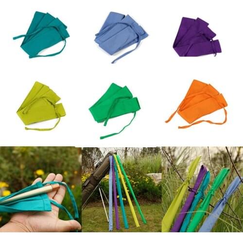 Fishing Rod Sleeve Cover Case Fishing Pole Bag Storage Case Cotton Cloth Rod Sleeve