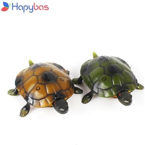 Electric remote control turtle simulation infrared remote control animal green turtle realistic crawling walking glow gift