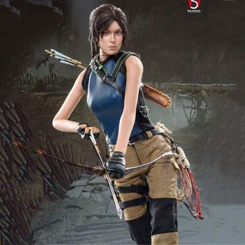 SWTOYS16 FS031 For Collection 1/6 Scale Full Set Female Solider Lara Croft 3.0 Action Figure Full Set for Fans Holiday Gifts