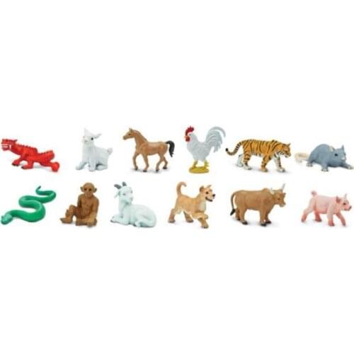 Pvc figure MODEL Chinese zodiac signs 12pcs/set