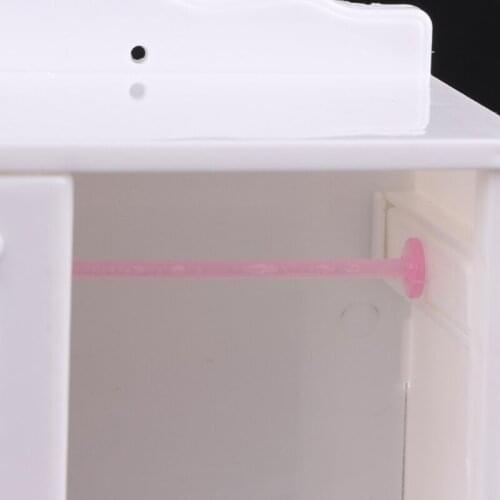 New Luxury White Wardrobe Closet Accessories Furniture Girls Gift For Babie Doll 54DF