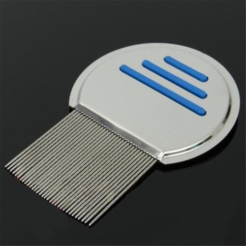 Lice Treatment Comb For Head Lice/Nit Lice Flea Removal Stainless Steel Lin